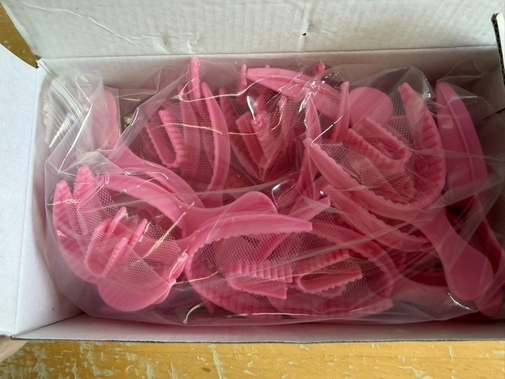 Unipack Full Arch Pink Bite Registration Impression Trays 30pcs