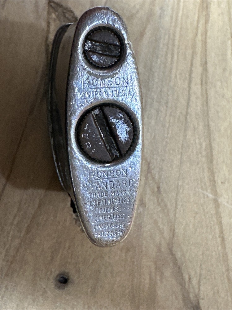 Vintage Ronson Standard Lighter As Is Not Working S307