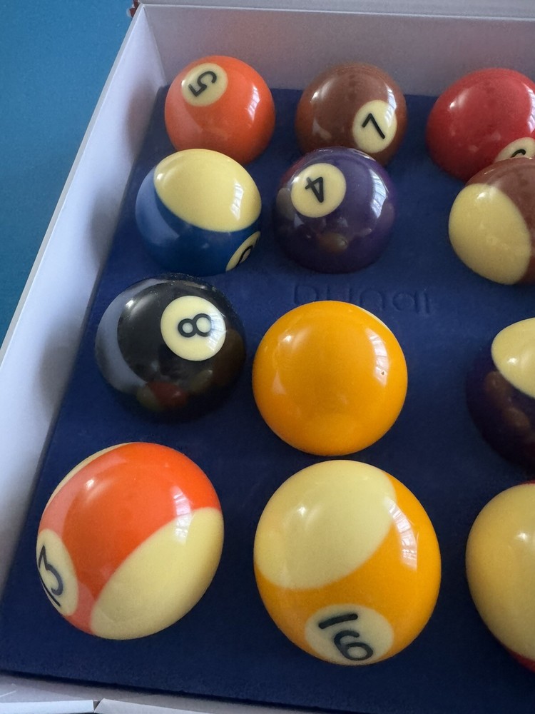 DynaSphere Gold Pool Ball Set