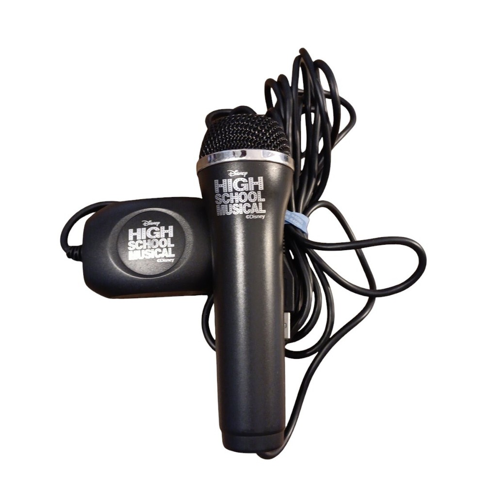 High School Musical Karaoke USB Microphone Logitech Disney Sing It Gift