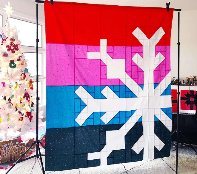 Snowflake Quilt Pattern by Modern Handcraft