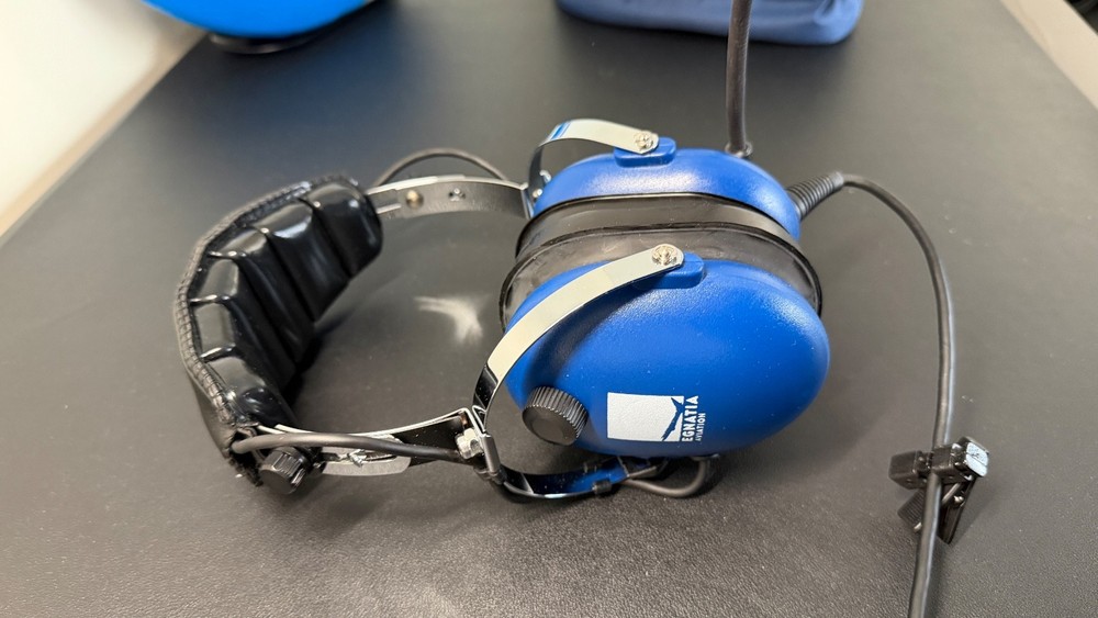 Pooleys Aviation Headset