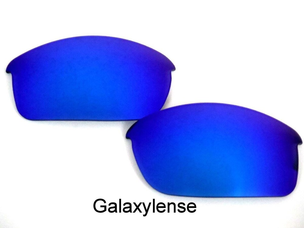 Galaxy Replacement Lenses For Oakley Flak Jacket Sunglasses Blue Polarized