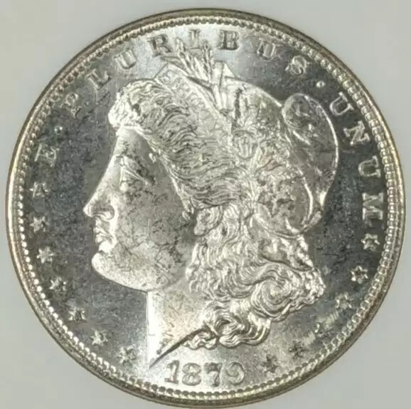 1879 S Morgan Silver Dollar NGC MS-65