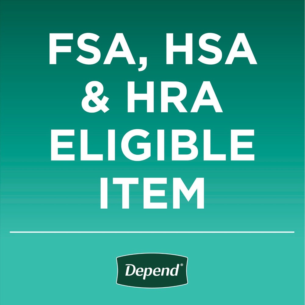 Depend Shield Incontinence Pads for Men Bladder Control Pads, Light, 58 Count