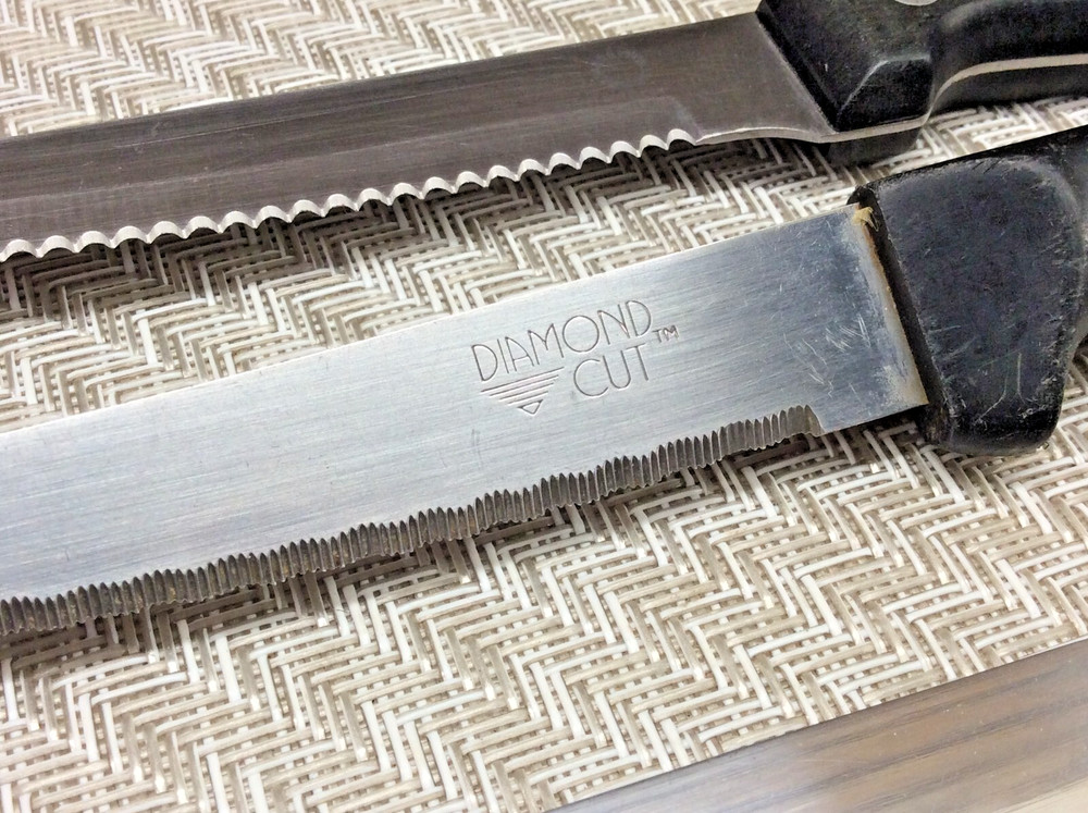 Martha Stewart, Diamond Cut, Sharp Select Steak/Paring Knives CHOICE PER PIECE