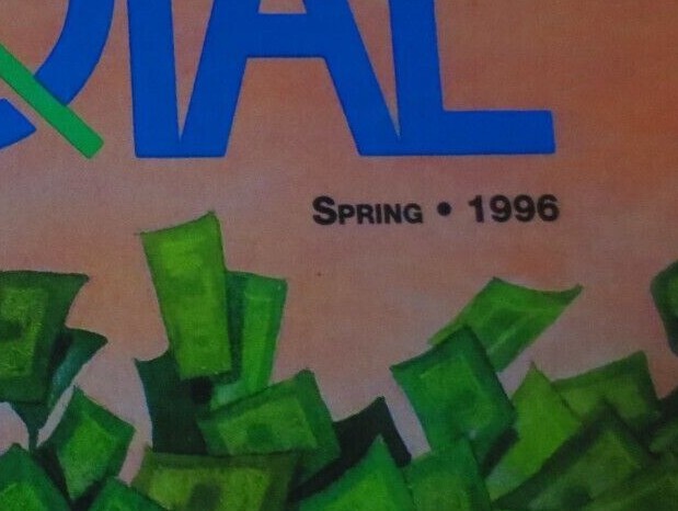 DR PEPPER CLOCK DIAL SPRING 1996 MAGAZINE