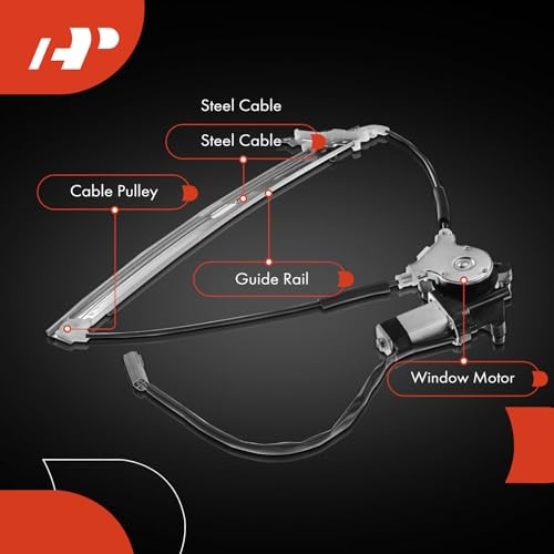 Power Window Regulator with Motor Compatible with Buick Front Driver