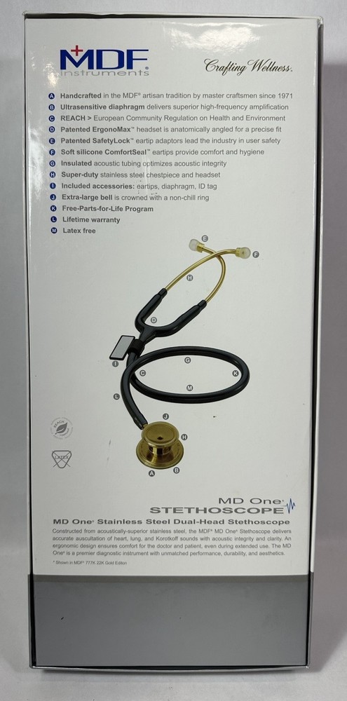 MDF MD One Stethoscope MDF11 New in Open Damage box