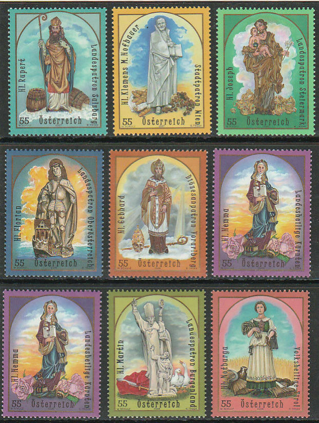 Austria 2005/9 - Patron Saints - sacral - MNH