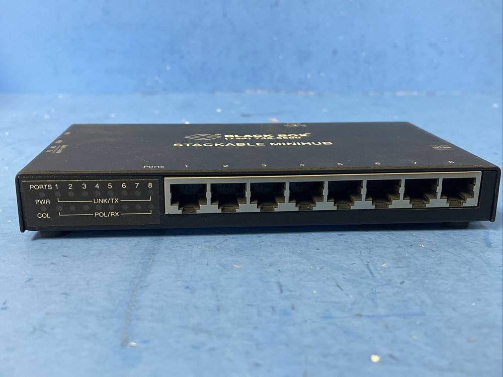 Black Box Stackable Mini (LE2801A) 8-Ports External Hub stackable