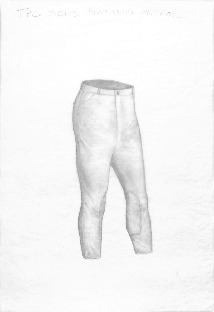 JPC Mens Platinum Patrol Britches Graphite Drawing