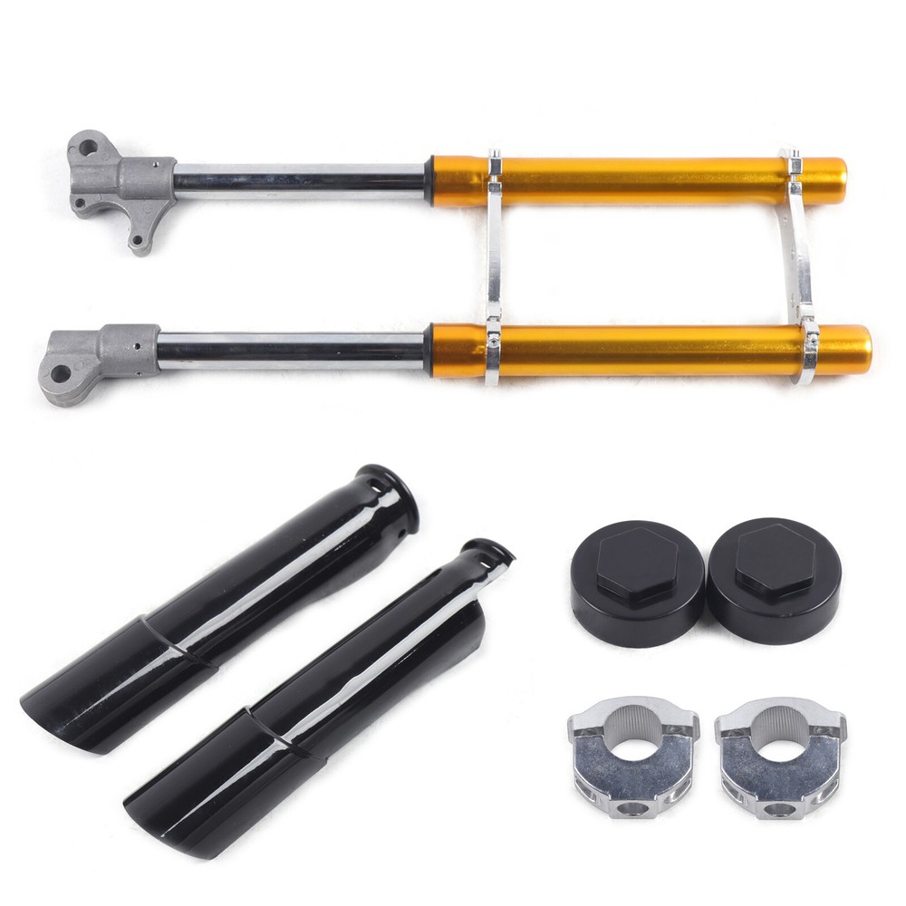 Gold Mini Front Fork Shocker for 49CC 2-Stroke Dirt Pit Bikes