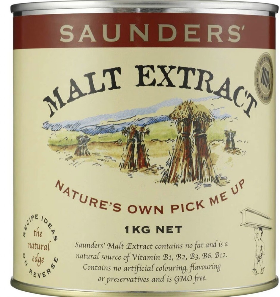 Saunders Malt Extract Tub 1kg