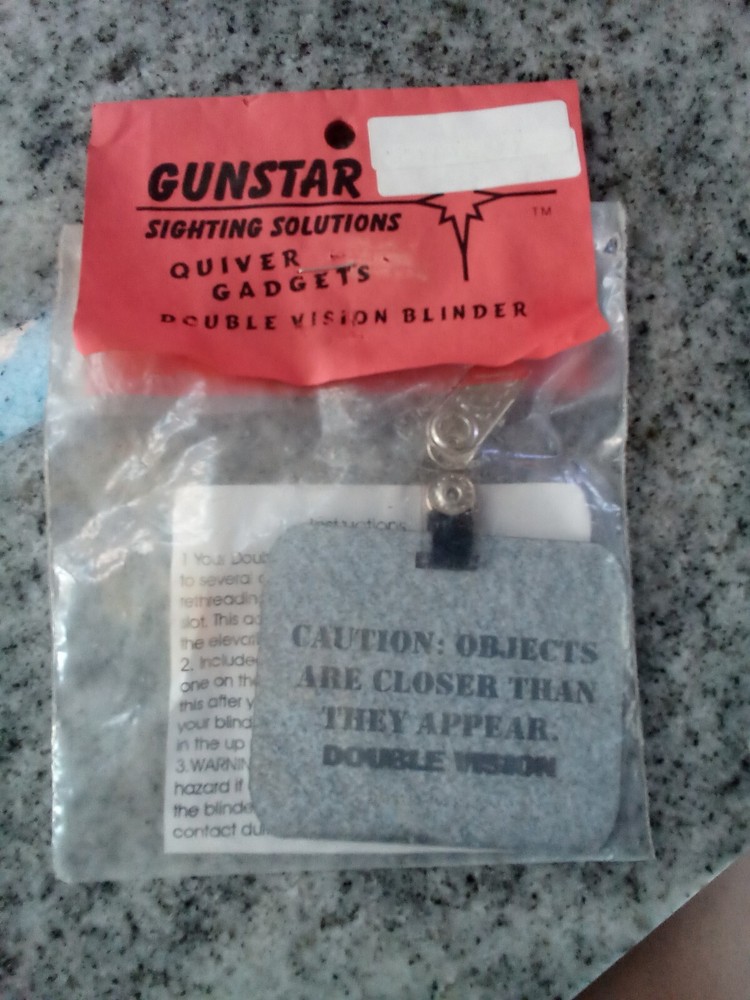 DesertHawk Solutions Gunstar Sighting Solutions Double Vision Blinder
