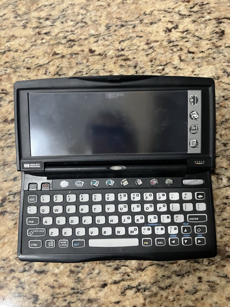 HP 620LX Black Handheld Portable Compact Palmtop Computer Read Description
