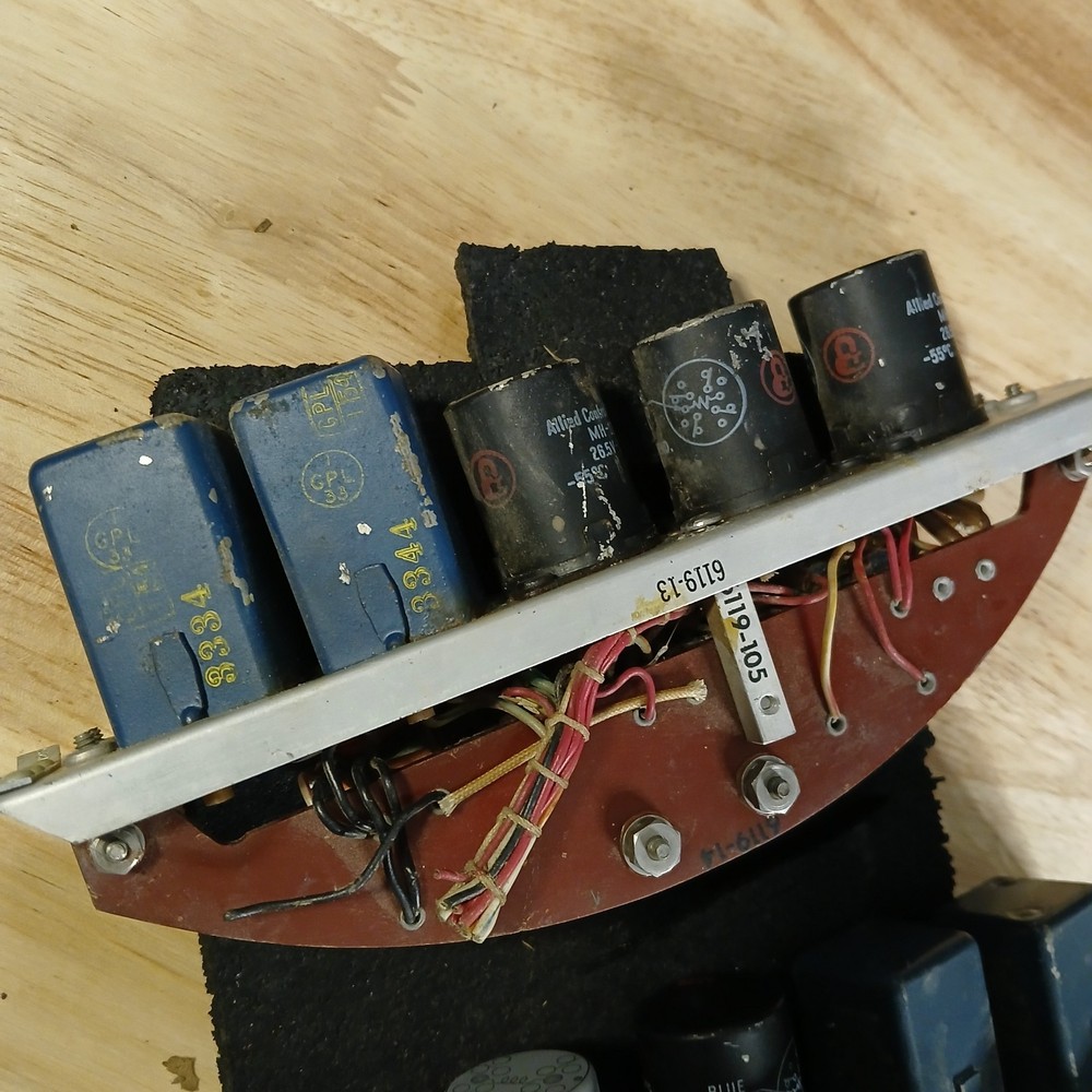 Pair 1960's Vintage GPL 6119-13 Input Amplifier Drop-In Assembly Sections
