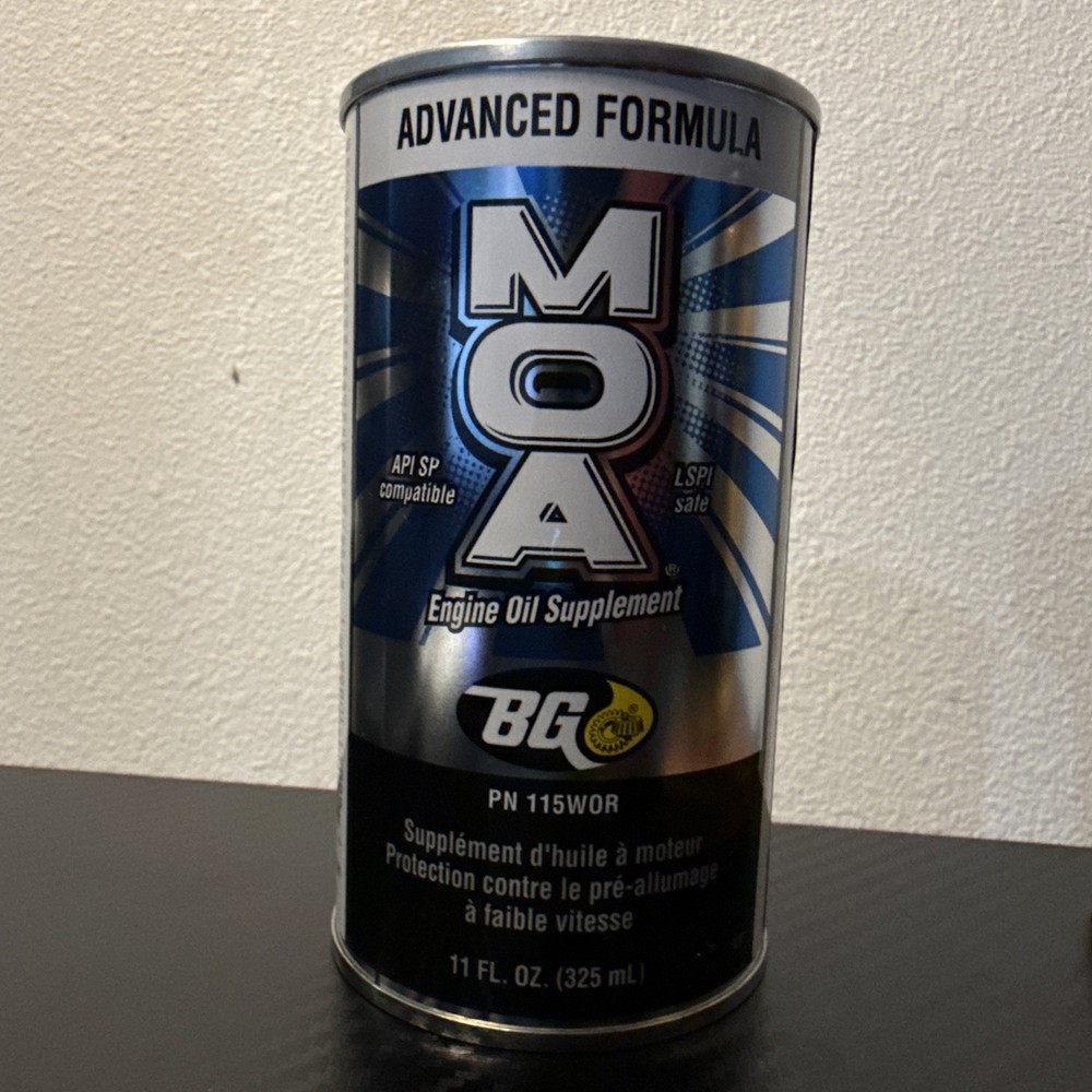 BG MOA Advance Formula Engine Oil Supplement 11oz.