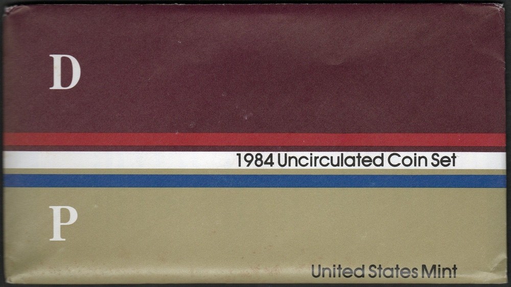 1984 UNCIRCULATED SET IN ORIGINAL US MINT PACKAGING (10 PC)