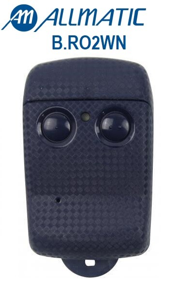 ALLMATIC B.RO2WN BRO2WN 2 Channel Remote Control Rolling Code 433.92MHz.