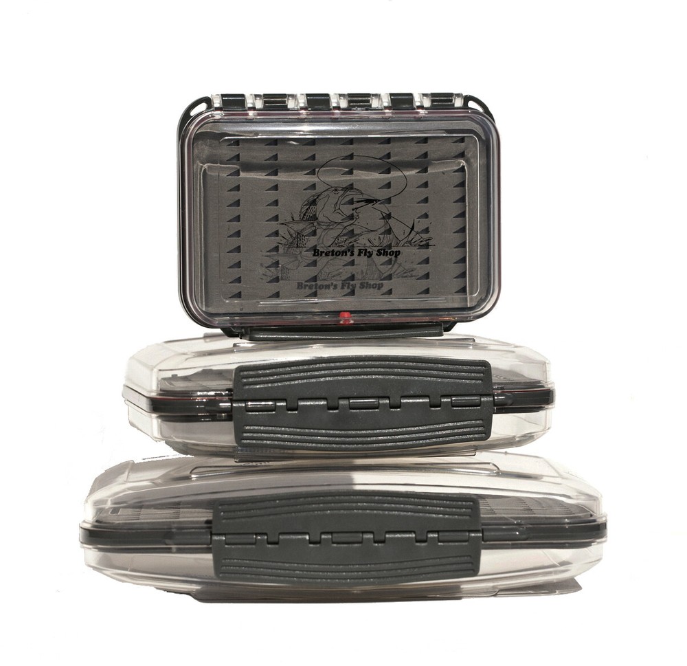 ULTRA-CLEAR WATERPROOF DOUBLE-SIDED FLY BOX ( Small )