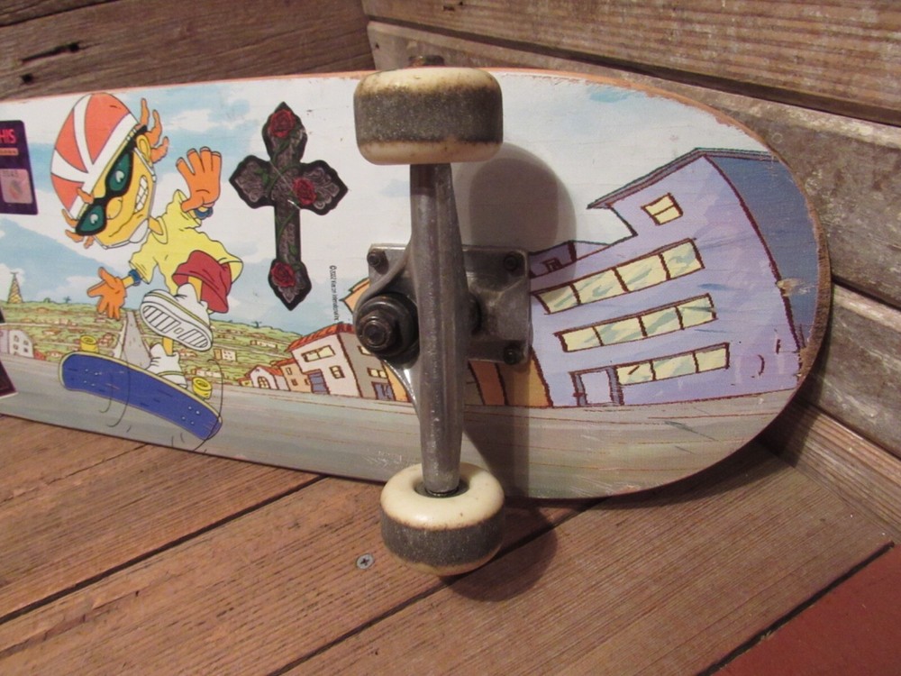 Variflex Rugrats Rocket Power Skateboard Complete