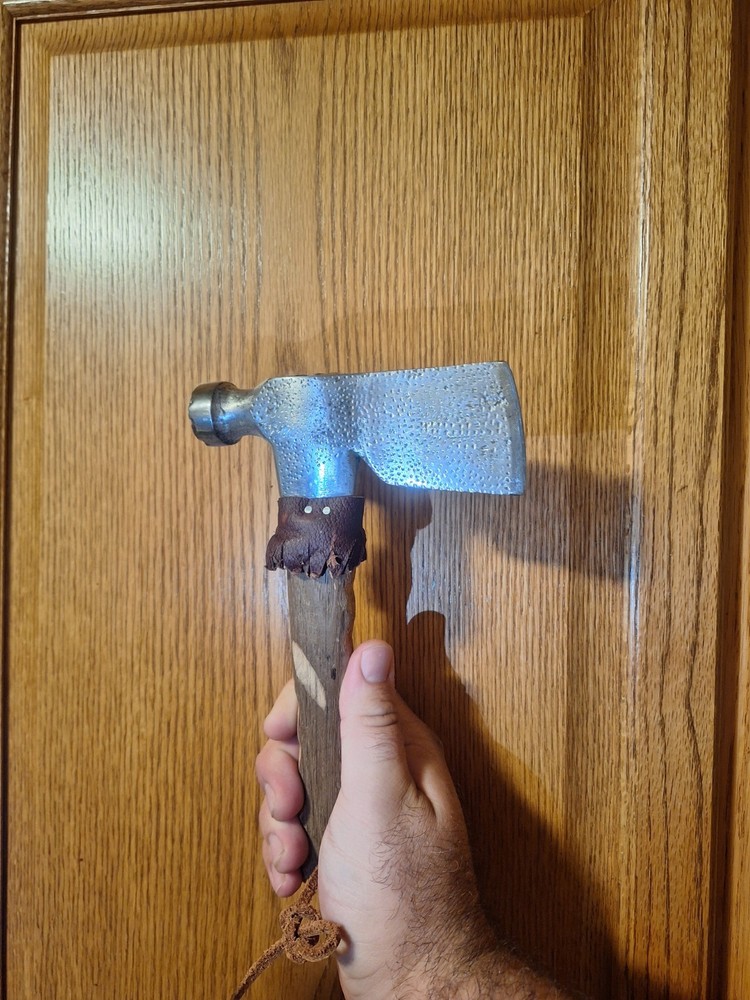 Vintage HALF Hatchet CUSTOM Made SOLID