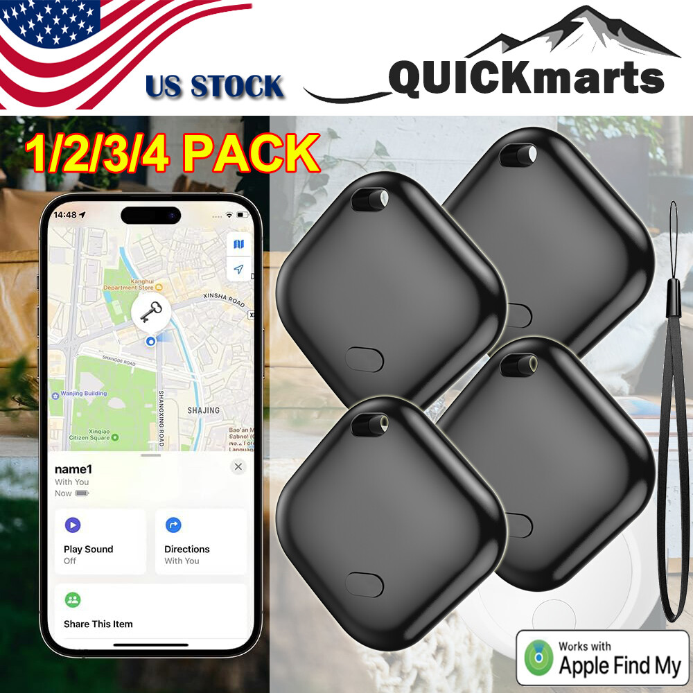 Smart Bluetooth Tracker Tag Item Locator for Key Luggage Backpack Wallet iOS