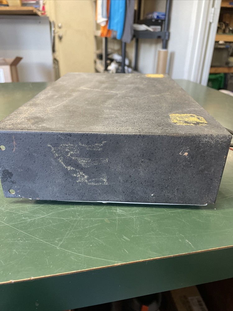 SHURE BROADCAST PRODUCTION MASTER MODEL M675 MICROPHONE MIXER UNTESTED