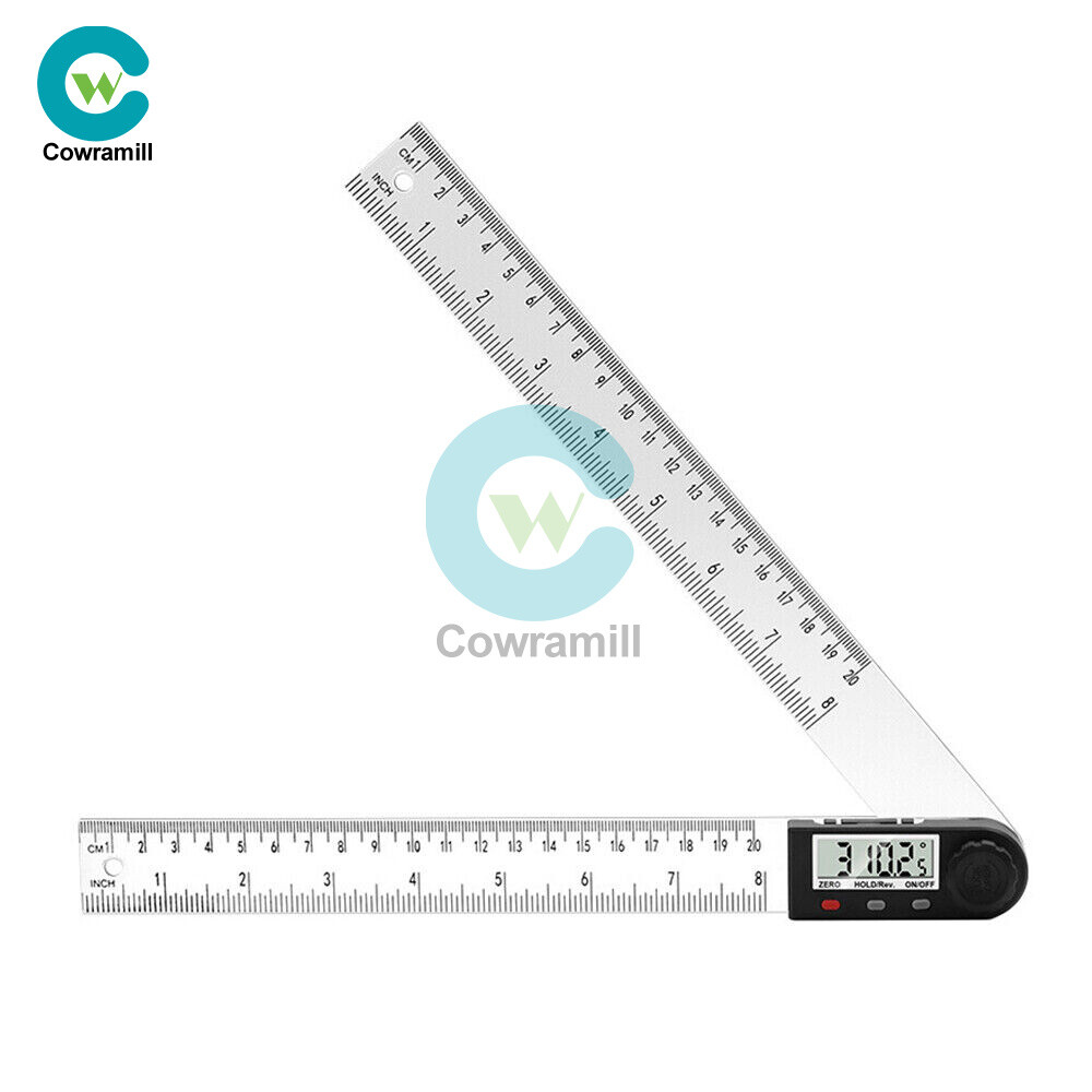 Digital Protractor Angle Ruler Finder Meter 0-360° Goniometer Measuring Tool