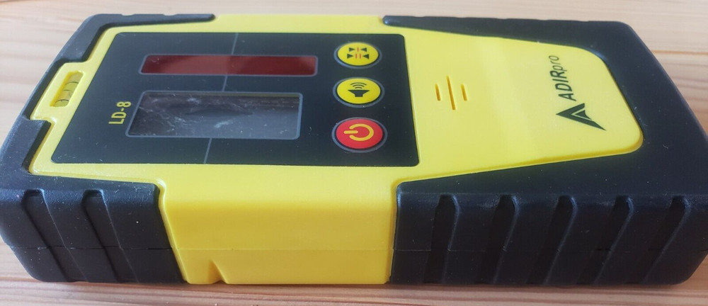 AdirPro Rotary Laser Detector With Built In Bubble Level