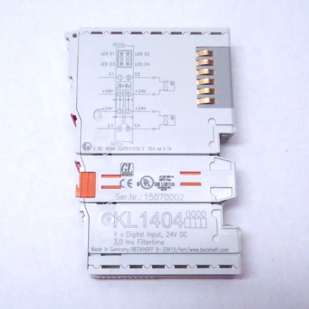 BECKHOFF KL1404 Digital Input Module 4-channel 24 V DC New✦KD