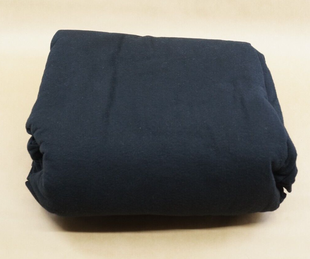 ForPro Premium Flannel Flat Sheet – Wrinkle-Resistant Massage Sheet - Black 3-pc