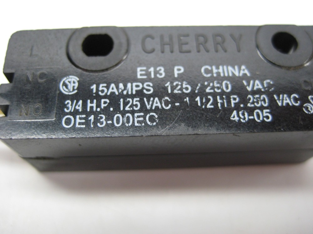 CHERRY E13P 15A MICRO SWITCH NSNP