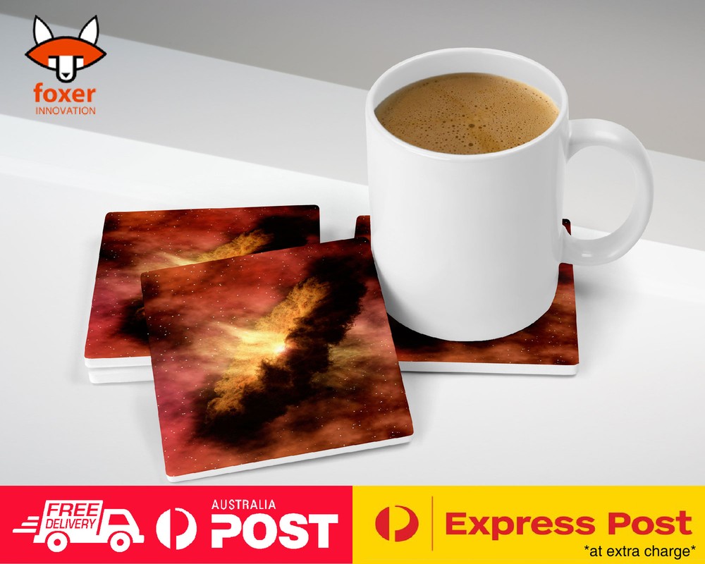 COASTER COFFEE DRINKING MAT|SPACE NEBULA GALAXY EXPLOISION