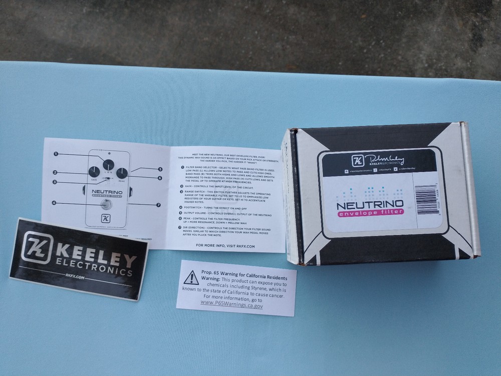 Keeley Neutrino Envelope Filter V2 - White