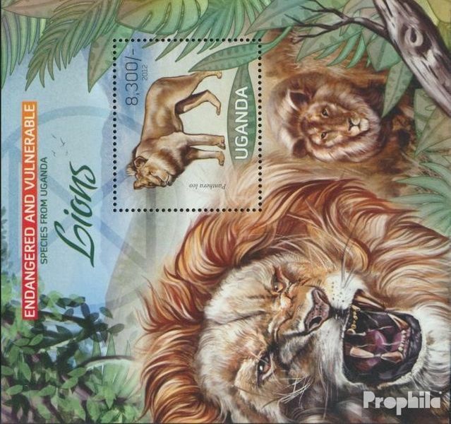 uganda Block408 (complete issue) unmounted mint / never hinged 2012 Flora
