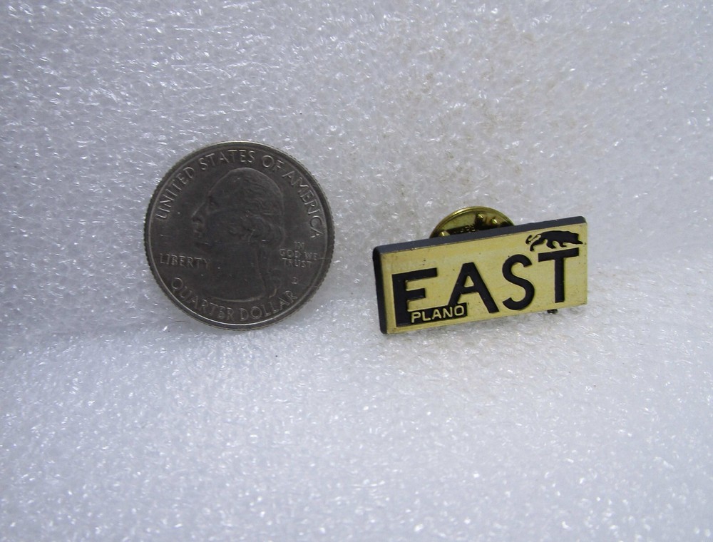 East Plano Plastic Pin