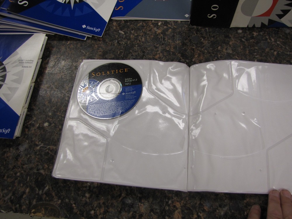 Vintage Sunsoft Solaris 2.5 Server SPARC Edition SMCC System CD Software Set