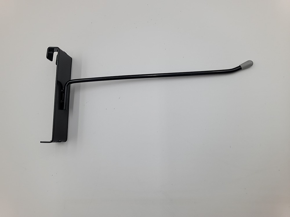 56- 6" Gridwall Hooks Black Hooks For Grid Panel Displays Rubber Tip End