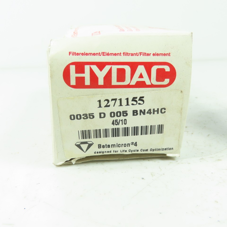 Hydac 1271155 Pressure Filter Element 0035 D 005 BN4HC