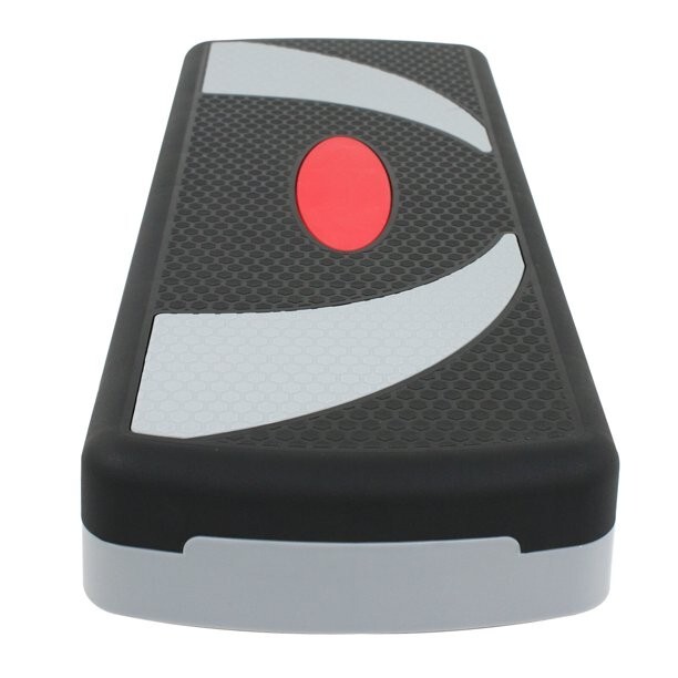 30'' Adjustable Workout Aerobic Step Platform W/4 Risers 4’’- 6’’- 8’’