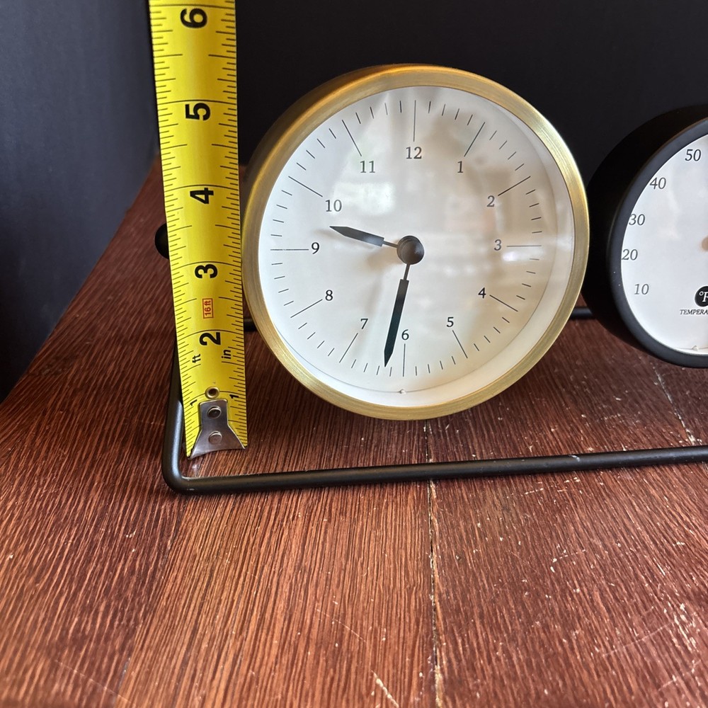 Magnolia – Hearth & Hand Desktop Clock And Temperature Decor - Tested-