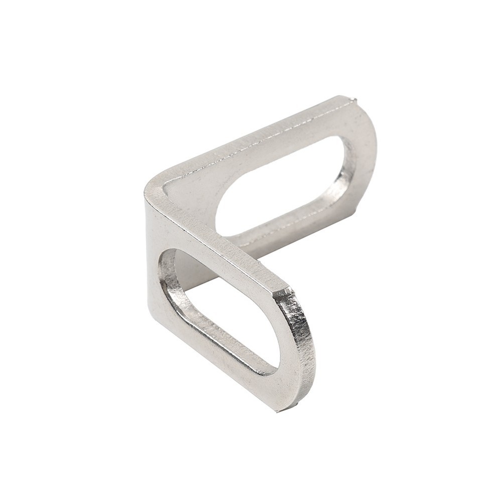 For Universal Motorcycle Exhaust Pipe Fixed Clamp Bracket L-Shaped Mounting