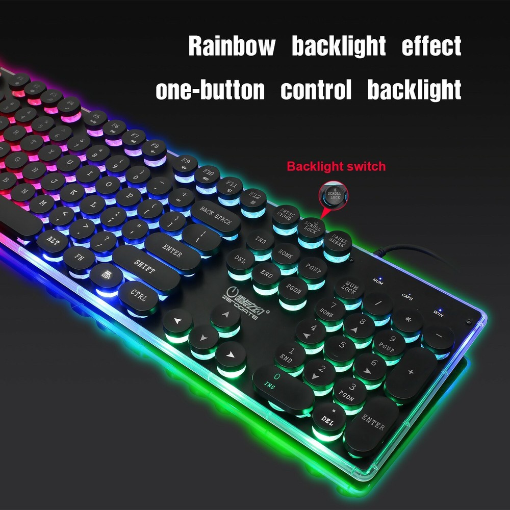 X2 Value Professional Video Gaming Computer PC Game Keyboard Keypad Mouse Bundle