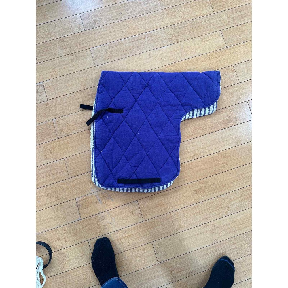 NWOT Solid Purple English Saddle Pad
