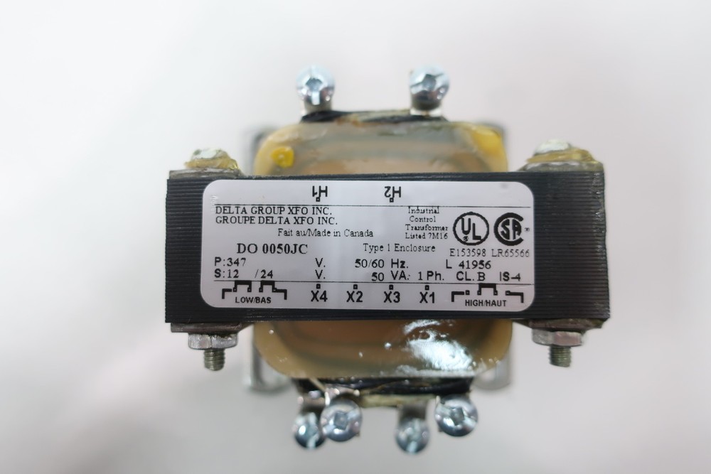 Delta DO 0050JC Voltage Transformer 50va 1ph