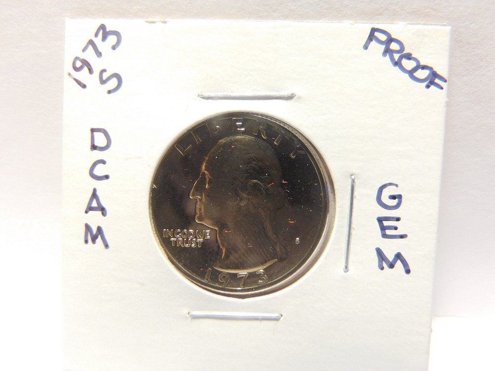 1973 S Washington Quarter Brilliant PROOF
