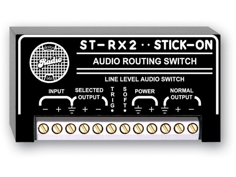 RDL ST-RX2 1x2 Audio Routing Switcher