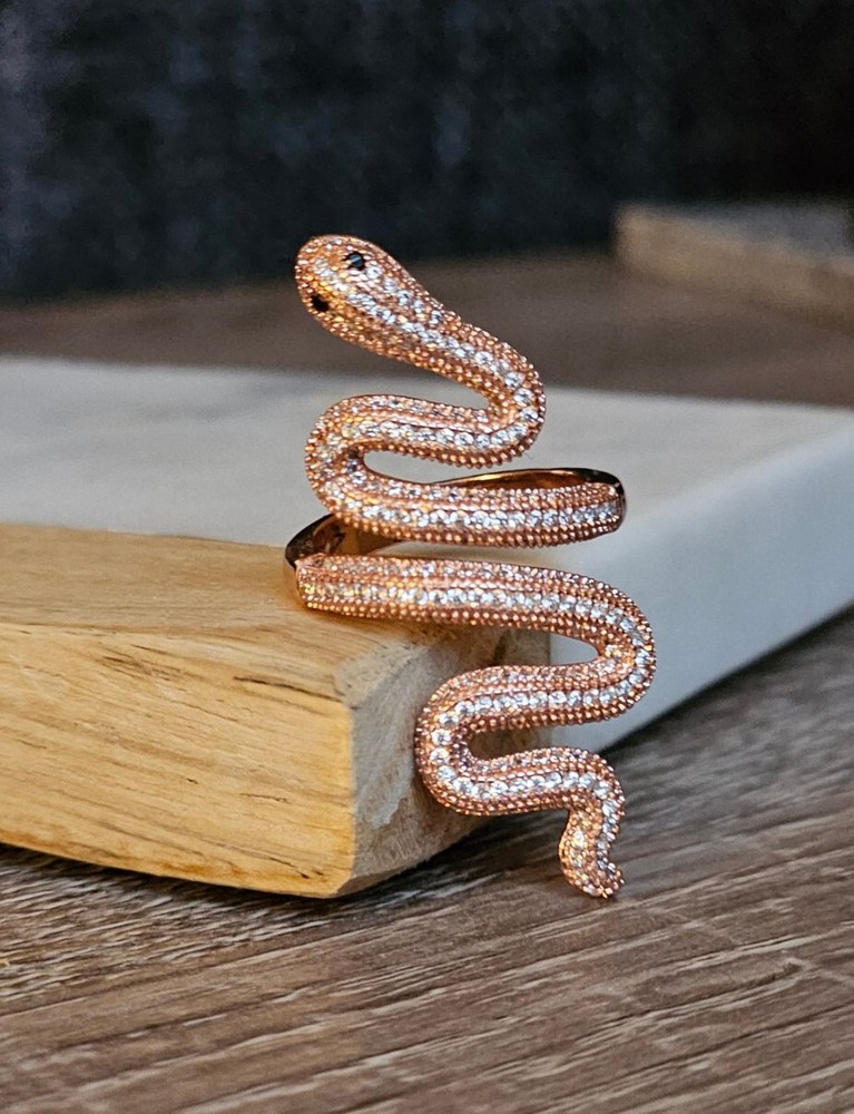 Reputation Adjustable Snake Ring🐍Rose Gold